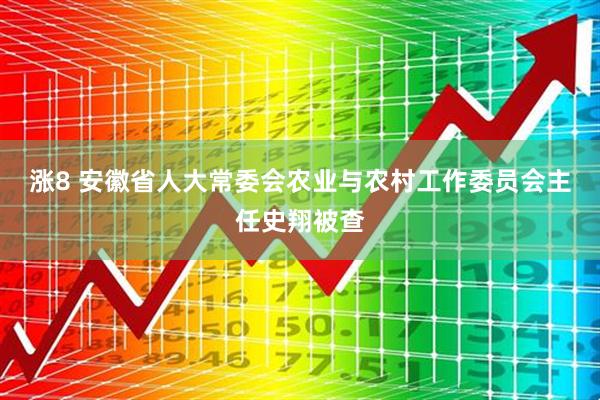 涨8 安徽省人大常委会农业与农村工作委员会主任史翔被查
